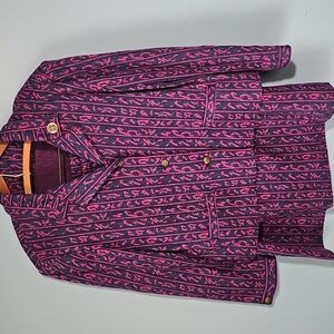 Vintage Kensington Usa Made 70s Skirt Suit L/XL